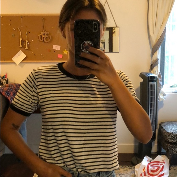 PACSUN striped stretchy tee - Picture 3 of 3